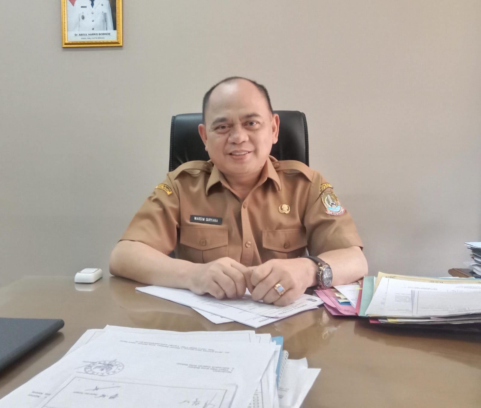 Warsim -Sekdis Disdik Kota Bekasi